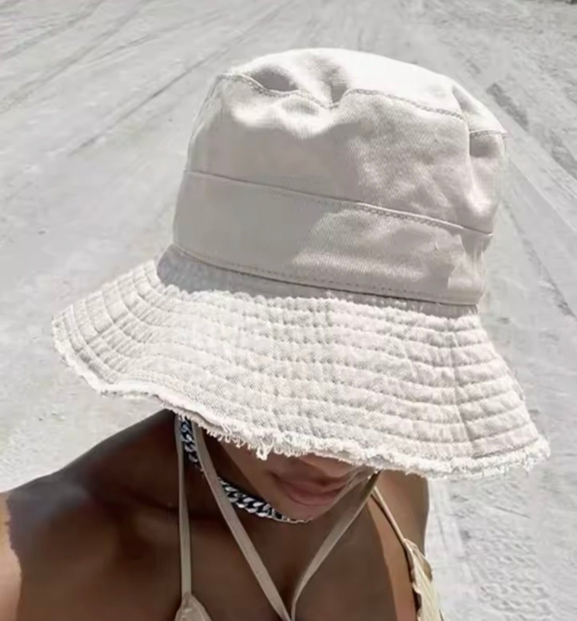Cotton Canvas Bucket Hat