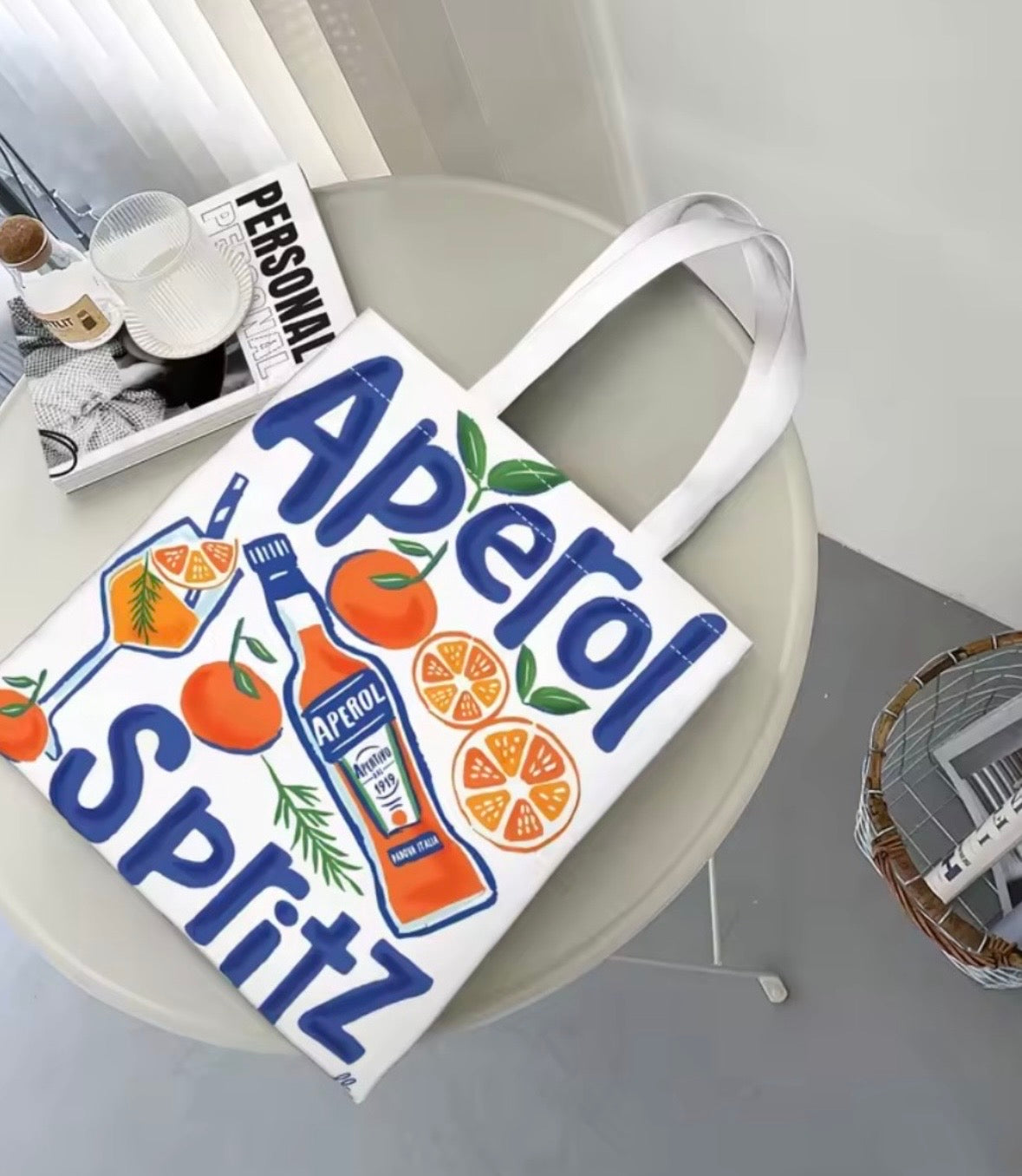 Orange & Blue FSSWIM Tote