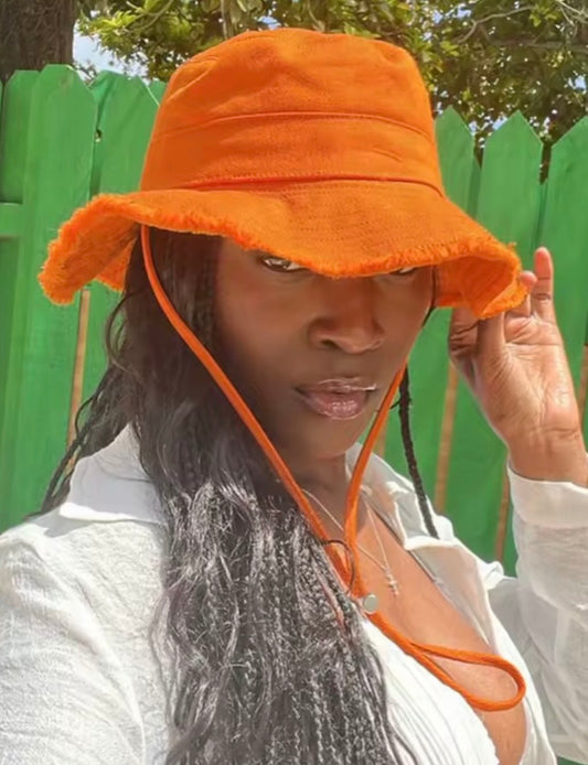 Cotton Canvas Bucket Hat