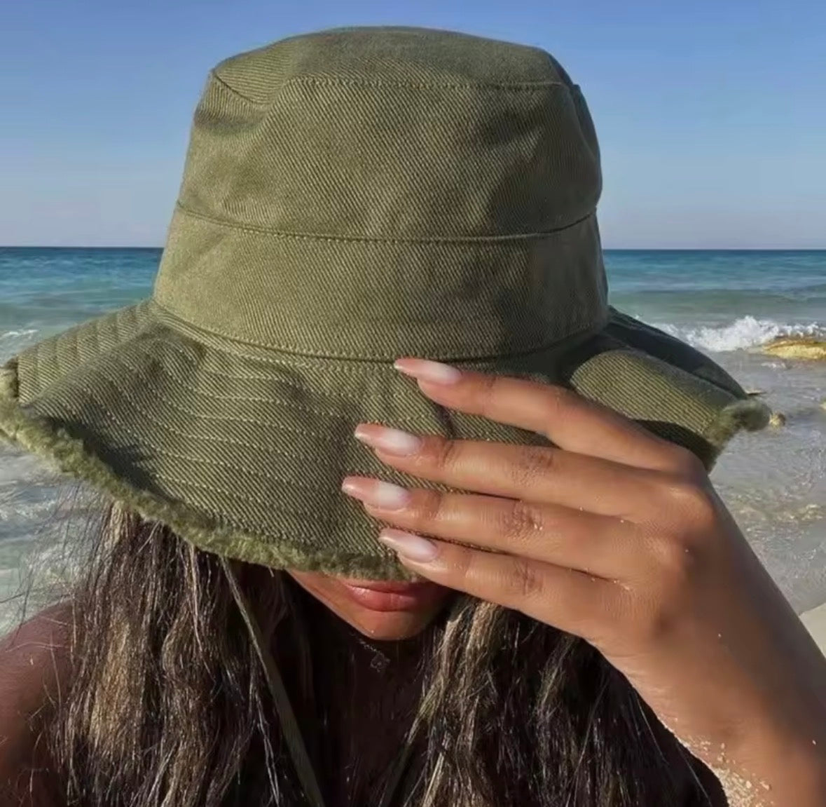 Cotton Canvas Bucket Hat