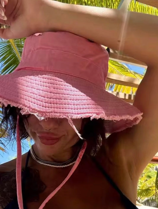 Cotton Canvas Bucket Hat